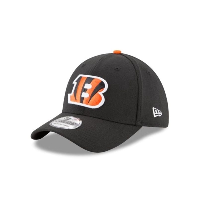 Black Cincinnati Bengals Hat - New Era NFL Team Classic 39THIRTY Stretch Fit Caps USA1608295